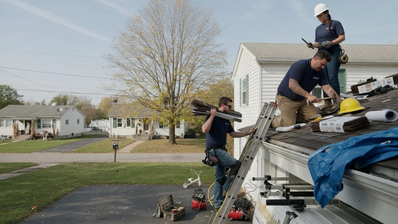 Local Roofing Contractors in Herscher, IL near me